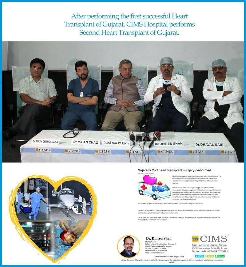 After Performing First Heart Transplant in Gujarat