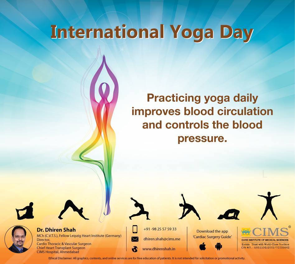 Best wishes for the International Yoga Day.