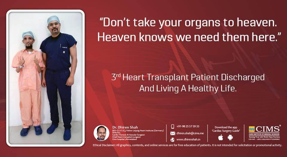 don't take your organs to heavans