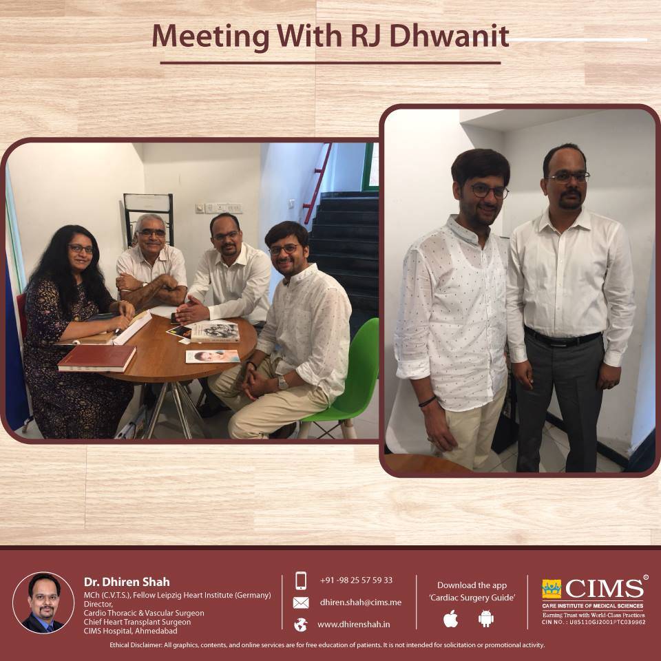 meeting with RJ Dhwanit