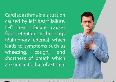 What is cardiac asthma ?