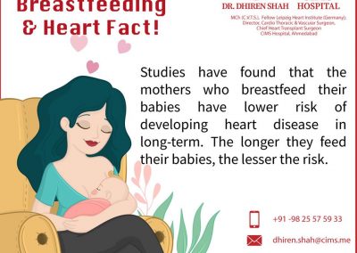 Breastfeeding & Heart Fact !