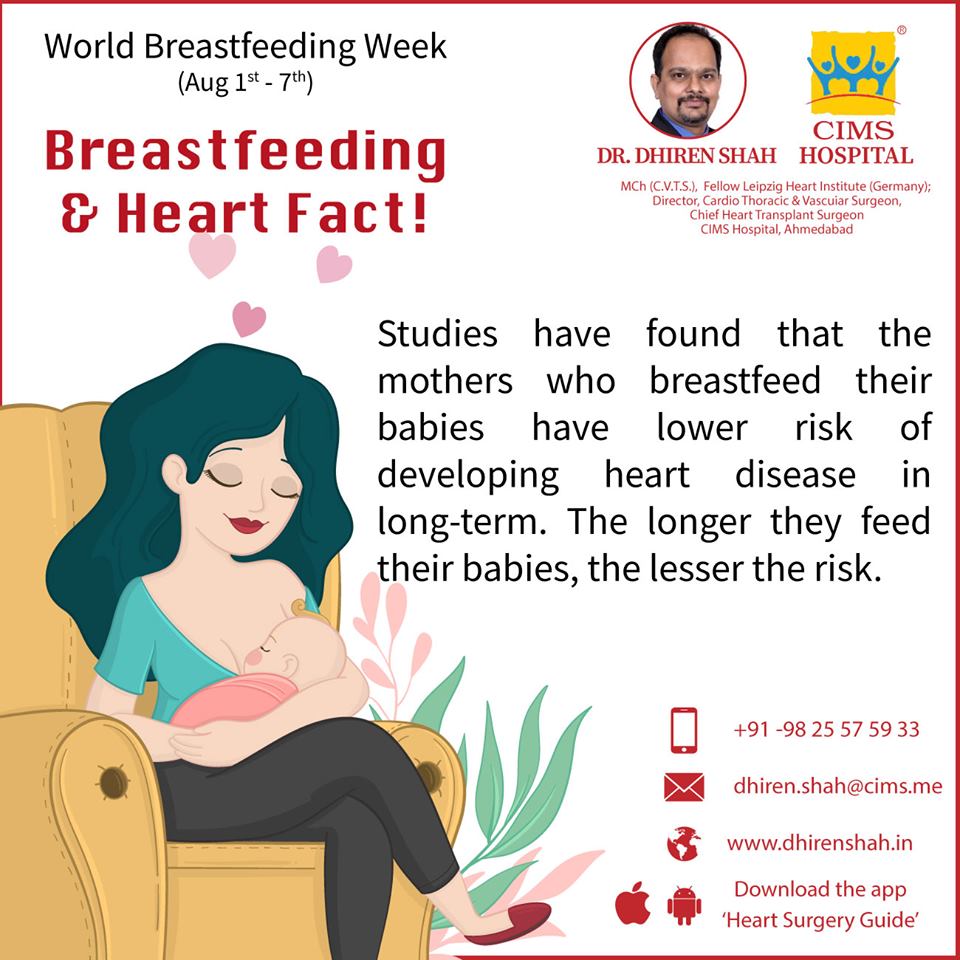 Breastfeeding & Heart Fact !